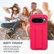 kwmobile back cover voor smartphone - geschikt voor Google Pixel 10 / Pixel 10 Pro - 1x beschermhoesje van kunststof - In neon roze