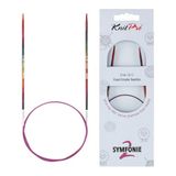 KnitPro Symfonie 2 Vaste Rondbreinaalden 20" (50cm) | 2.5mm