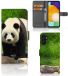 B2Ctelecom Samsung Galaxy A13 5G Telefoonhoesje met Pasjes Panda