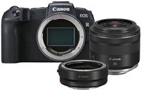 Canon EOS RP Body + EF - RF Mount Adapter + RF 35mm F/1.8 IS Macro STM