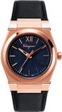 Salvatore Ferragamo SFYF00221 Vega Gent, bleu, or rose, noir, montre homme en cuir