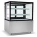 GOLDINOX Vitrine réfrigérée en acier inoxydable - 940 x 688 x 1200 mm - PREMIUM