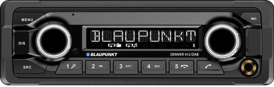 Blaupunkt DENVER 412 DAB Autoradio enkel DIN