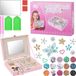 BeiJingLiangPinJiaZuoKeJiWenHuaFaZhanYouXianGongSi Kit d'art diamant créatif DIY pour filles, boîte à bijoux, peinture diamant mandala, kit d'artisanat pour enfants de 5 à 12 ans