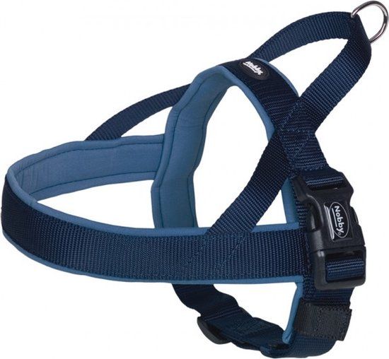 Nobby Classic Preno Hondentuig - Blauw - M/L - 42cm Borst - 50-64cm Buik