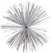 Ster pet d45cm zilver