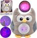 WOOPIE BABY Peluche Projecteur de sommeil 2en1 Hibou - 10 berceuses