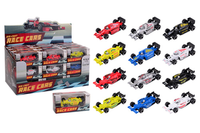 Johntoy Raceauto 1:72 in display 6 assorti