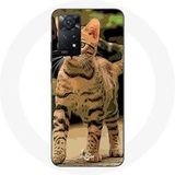 Maniacase Redmi Note 11 Pro 5G hoesje Bengaals ras van katten cartoon