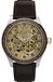 Timex Harry Potter X Waterbury herenhorloge, 39 mm, leren band, automatisch, skeletmodel, Timex-TW2Y75500