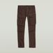 G-Star Rovic Zip 3D Regular Tapered Joggingbroek Heren Chocolate Plum W28/L32