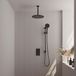 Brauer Black Edition Thermostatische Inbouw Regendouche Set - Mat Zwart - 30cm Douchekop