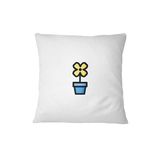 Bona Basics Decoratieve kussenhoes Wit 60x60 cm