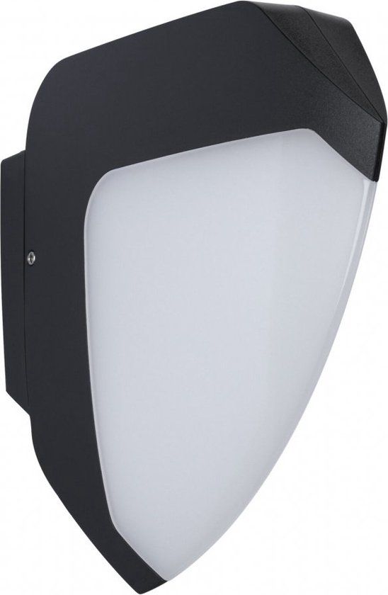 Paulmann Ikosea Buitenwandlamp | LED | Sensor | Antraciet/Wit