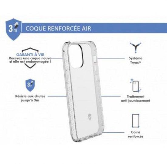 Force Case iPhone 12 Mini Hoesje - AIR Versterkt, Transparant