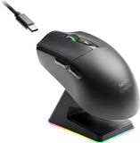 Mars Gaming MMWELITE muis Gamen Rechtshandig Bluetooth Optisch 20000 DPI Zwart
