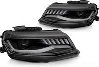 Viking Choice AP Onderdelen B.V. Camaro Koplampen Set 2016-2018 Zwart - Xenon LED Upgrade Package