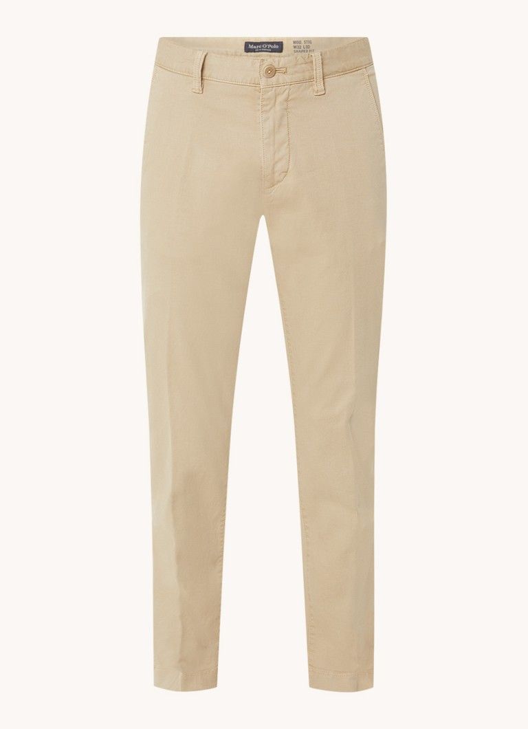 Marc O'Polo Stig Tapered Fit Chino met Stretch