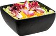 APS Melamine schaal slate - 25x25xh12 cm - Set van 2 stuks