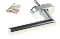 HOPPE Draaikiepkruk Amsterdam aluminium F1 stift 42mm 0400/US956