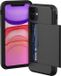 iMoshion Hoesje iPhone 11 - Backcover met pasjeshouder - Zwart