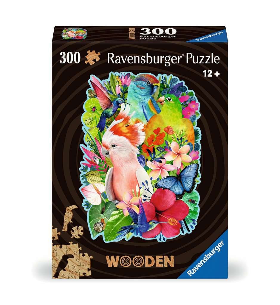 Ravensburger Beautiful Birds Wooden Puzzle (300 pieces)
