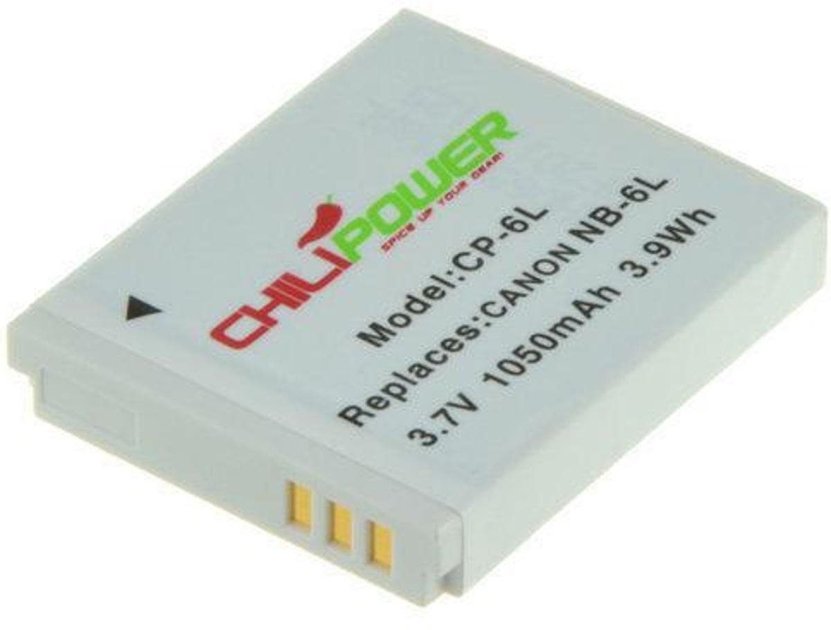 ChiliPower NB-6L accu voor Canon - 1000mAh