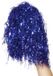 Smiffys Cheerballs/pompoms - 2x - blauw - met ringgreep - 30 cm - pompons - Cheerleader verkleed accessoires