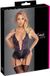 Cottelli Collection Lingerie Cottelli Lingerie Erotische Body met Lavendel Accenten Zwart/Lila XL