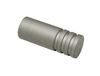 Gardinia Cilinder, 2 x eindstuk, metaal, zilver, voor gordijntechniek Ø 19 mm