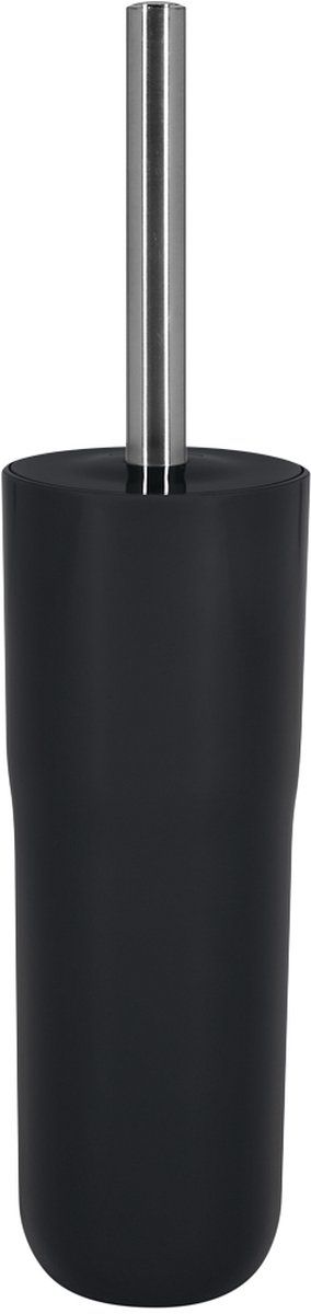 Spirella COCCO WC-BORSTEL ZWART - Kunststof - Zwart - 7610583172075