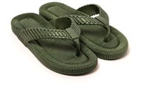 Brasileras Slippers Heren Legergroen Maat 42