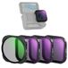 NEEWER 4-pack ND-filterset compatibel met Insta360 Ace Pro/Ace Pro 2, snap-on multicoated HD optisch glas verstelbaar CPL + ND8 + ND16 + ND32 lensfilter actiecamera-accessoires, FL-C30