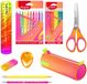Maped Office Maped Neon XL Bundel – Complete Tekenset met Etui, Potloden, Viltstiften en Schaar