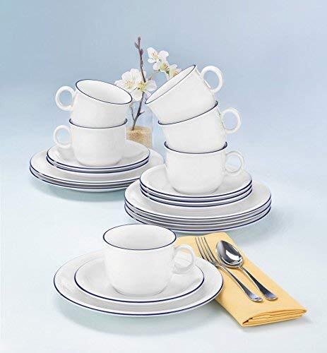 Seltmann Weiden 001.718893 Compact Blaurand koffieservies 18-delig