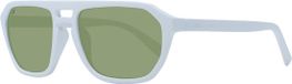 Serengeti SS534004 Bellemon Zonnebril - Heren - Wit - Gepolariseerd