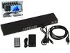 KALEA-INFORMATIQUE KVM Automatische schakelaar voor 16 pc's met 4K HDMI-schermverbinding en toetsenbord muis via USB-poort. met afstandsbediening, koorden, voeding en beugels voor rack