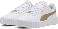 PUMA Carina 3.0 DayINight Dames Sneakers - PUMA White-PUMA Gold
