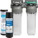 Filtre à eau double 9' 3/4 + pack charbon actif