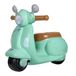 Chicco Vespa Lente Groen, Speelgoedmotor met Elektronisch Paneel, Lichten en Geluiden, Verwijderbare Steunwielen, Max 25 Kg - Speelgoed voor Kinderen 1-3 Jaar