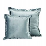 Eurofirany Ria Velours Sierkussen - Zeegroen 45x45 cm