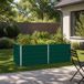 vidaXL Verhoogde Tuinbak Groen 160 x 80 x 55 cm Staal