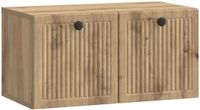vidaXL Wandmontage TV-kast 59,5 x 31 x 30 cm Artisanaal eiken
