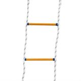 Happiq Noodreddingsladder – 6 m, 200 kg, Vuurvast PP-touw, Oranje