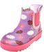 PLAYSHOES Regenlaarzen 'Marienkäfer' lavendel / framboos / donkerrood / offwhite