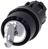 Siemens 3SU10004BM010AA0 3SU1000-4BM01-0AA0 Sleutelschakelaar 2 x 45 ° IP66, IP67, IP69/IP69K 1 stuk(s)