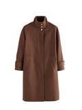 Love & Roses Manteau court marron