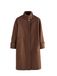 Love & Roses Manteau court marron