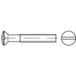 TOOLCRAFT 1065794 Vis à tête bombée M4 40 mm Fente DIN 964 Inox A4 100 pièce(s)