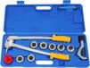 StarTech Rohrverbindingsset Rohrverbindungsset - Handmatig set voor het vergroten van buizen - 7 uitbreidingskoppen - Geschikt voor buizen van 10–28 mm (1–2,8 cm) - Voor koper/aluminium/flexibel staal - Met buiszaag en ontbramer - Staal